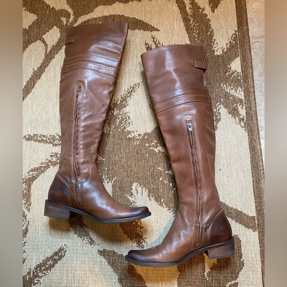Matisse Over-The-Knee Studded Leather Boots  6.5 - Picture 1 of 15